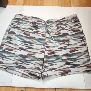 EDDIE BAUER Tidal Short 2.0 XXL NWT Camo Swim Trunks UPF 50